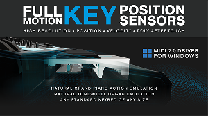 電感式傳感器突破性創(chuàng)新和應(yīng)用！Azoteq完整運動鍵盤傳感器模塊榮獲MIDI 2.0創(chuàng)新大獎