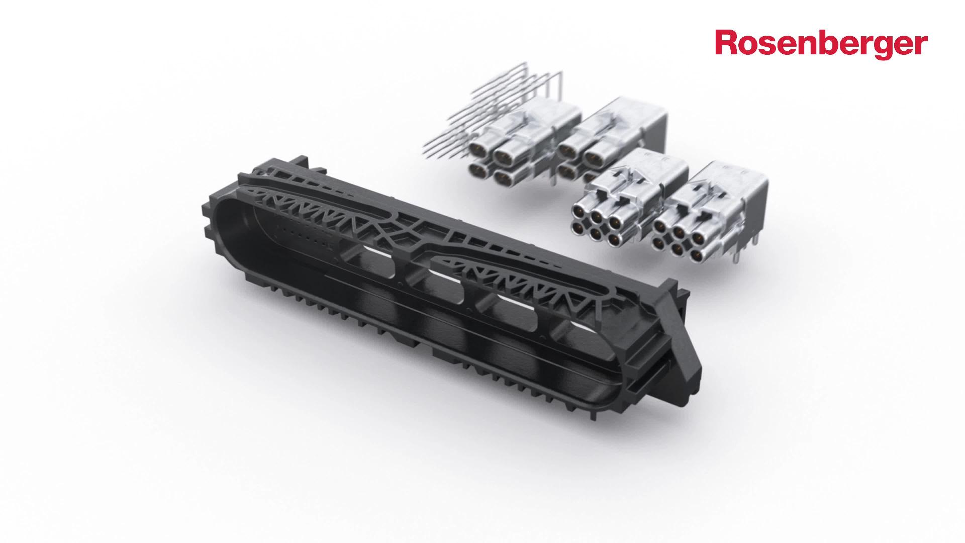 羅森伯格可定制的模塊化高速連接方案